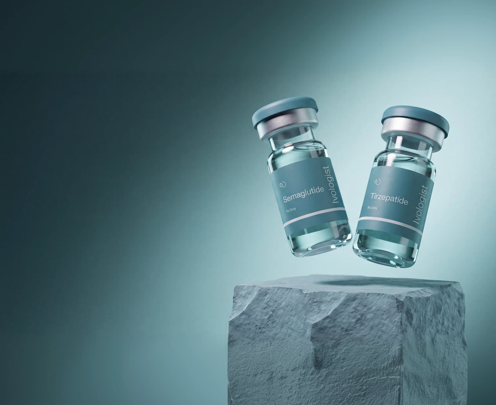 Ivologist semaglutide and tirzepatide vials